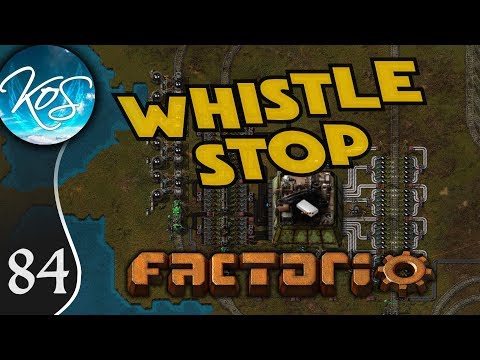 Whistle Stop Factorio Ep 84: ACCUMULATOR ATTENUATION - Mod Spotlight, Let's Play, Gameplay