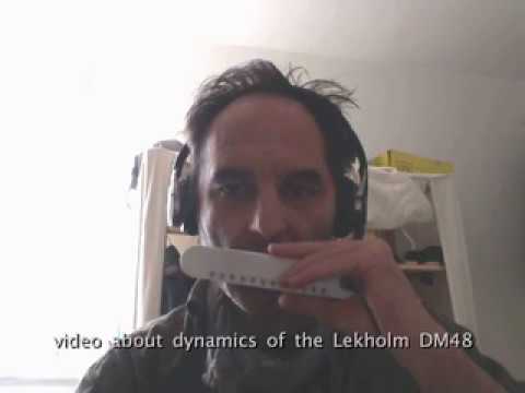laurent maur : demonstration of  dynamics and sounds of lekholm  DM48
