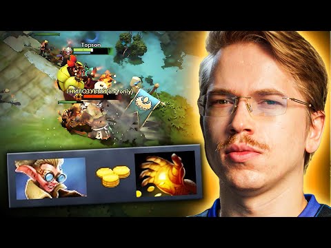 This is Topson's pick against an EARTHSHAKER MID 👊