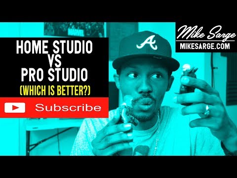 Home Studio vs Professional Studio Story: Independent Studio Recording