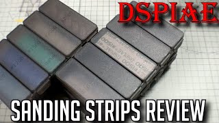 DSPIAE Sanding Strips Review    Just Buy Them