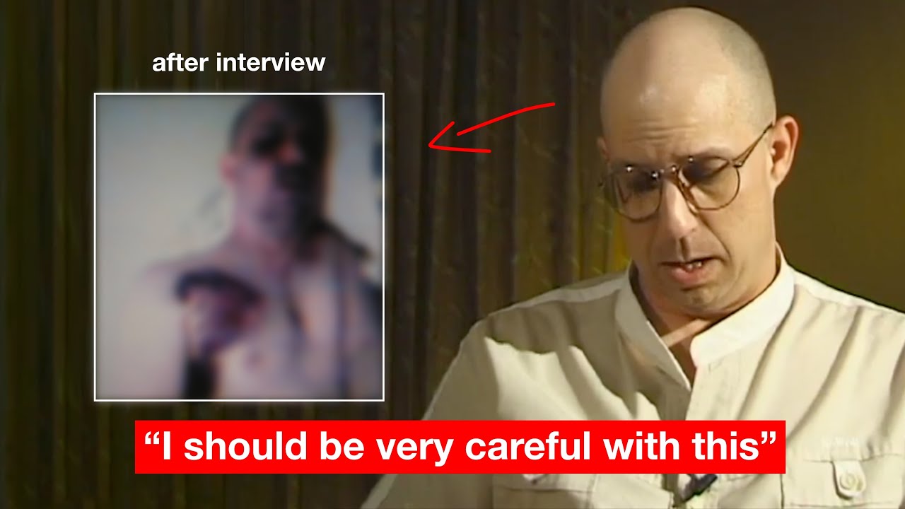 He revealed more than he should have...