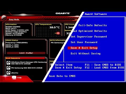 PC BIOS Settings