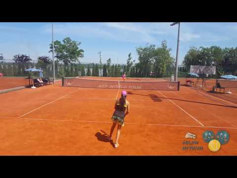 Ana Vilček - Andrea Mrvić, Letnje prvenstvo Srbije do 14 god, 30.5.2017.