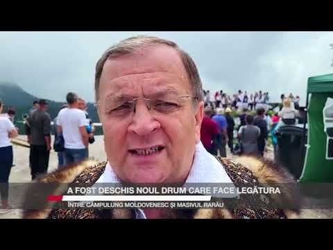 A fost deschis noul drum care face legătura între Câmpulung Moldovenesc și Masivul Rarău