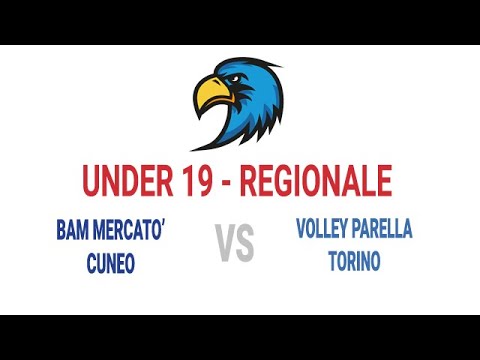 24-04-22: #U19M - BAM Mercatò Cuneo VS Volley Parella Torino - ore 11.00