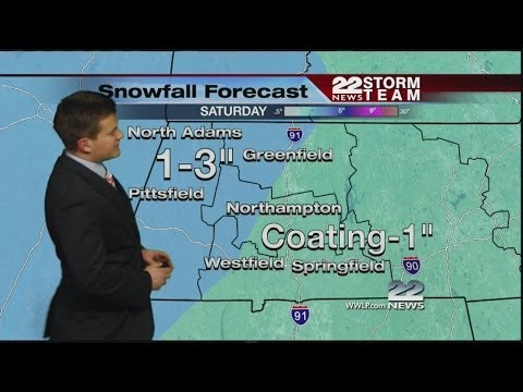 Weekend afternoon video forecast 1-25-14