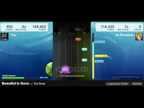 JamLegend - Beautiful Is Gone by The Ruse - 100% - on Legendary Guitar