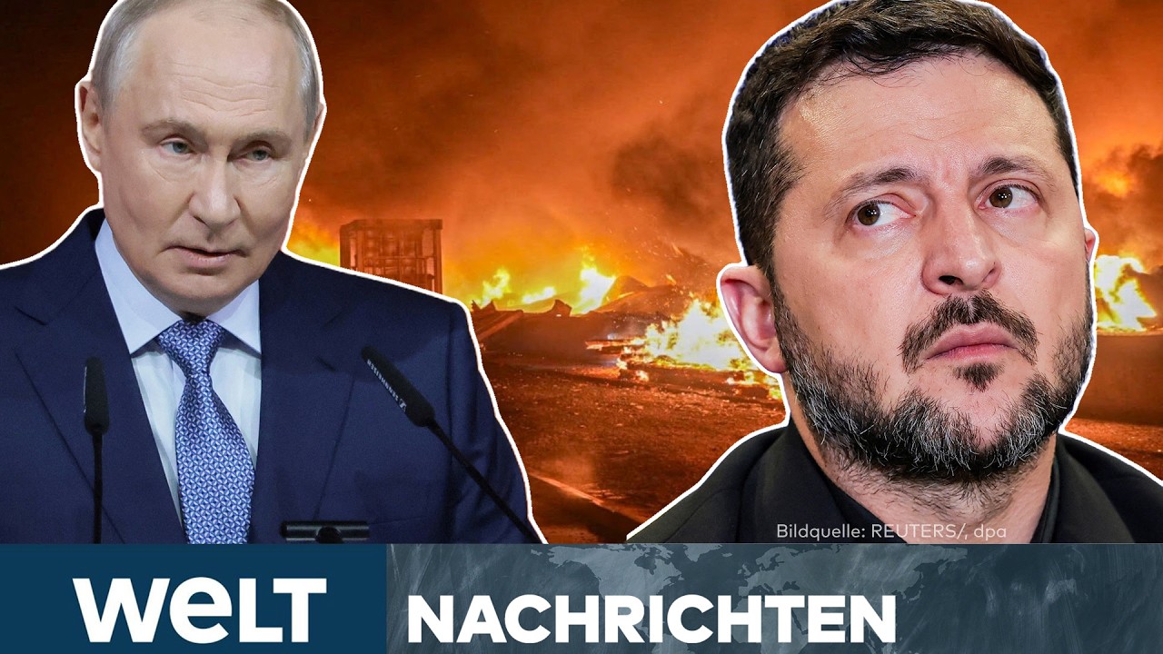 UKRAINE-KRIEG: Geheimnisvolle Gespräche in Washington – Putin stockt seine Armee auf! I WELT STREAM