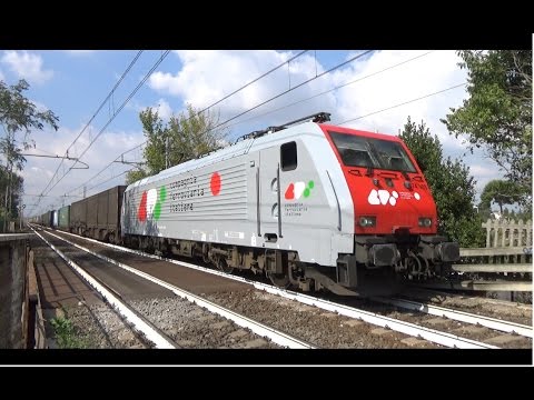 E474.103 di CFI, nella NUOVA LIVREA, sul Fiorenzuola - Piedimonte, in transito a Capannelle!