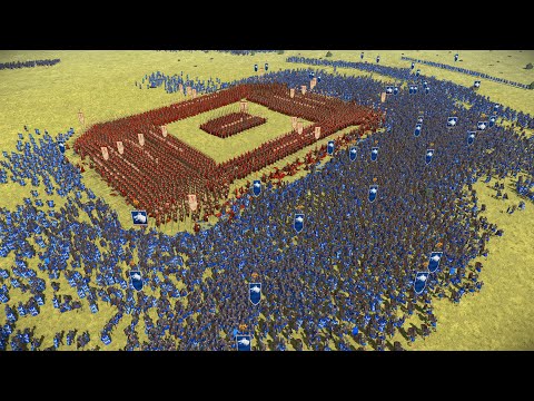 3.000 SPARTANS vs 20.000 ROMANS - Total War ROME REMASTERED