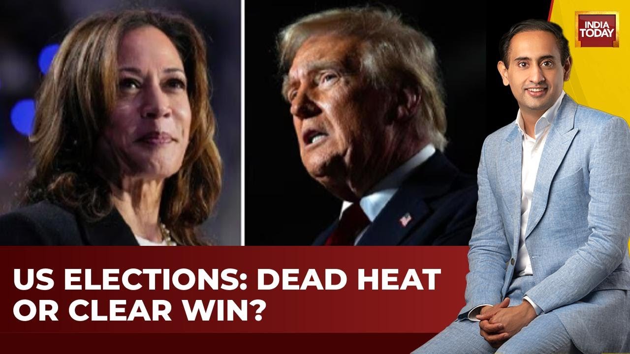 US Presidential Elections: Dead Heat or Clear Win? | NewsTrack with Rahul Kanwal | India Today