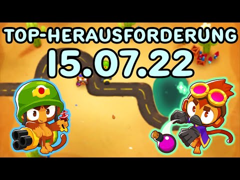 Top-Herausforderung 15.07.2022 - Ende der Straße [#BloonsTD6]