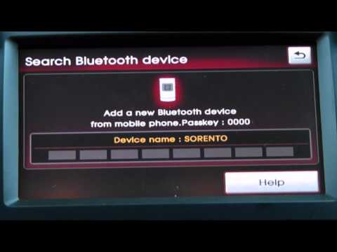 Part of a video titled How to pair your phone with your Kia's navigation system - YouTube