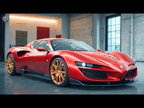 Exclusive Peek: 2025 Alfa Romeo 33 Stradale - A Legend Reborn!