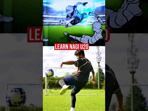 NAGI U20 MATCH Crazy Goal tutorial! #shorts #bluelock #nagi