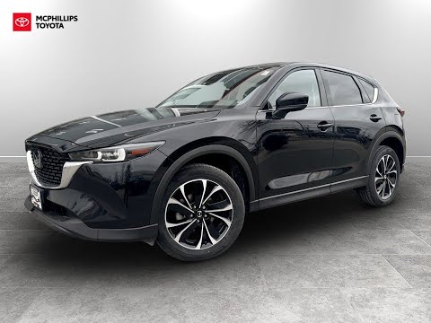 2022 Mazda CX-5 GT in Black for sale at McPhillips Toyota in Winnipeg, MB