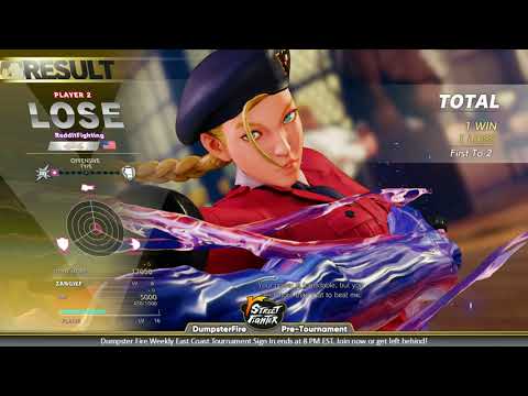 r/SF Weekly Dumpster Fire - Pre-Tournament