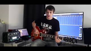 Donots - Whatever Happened to the 80&#39;s (Electric E-Guitar Cover) HD