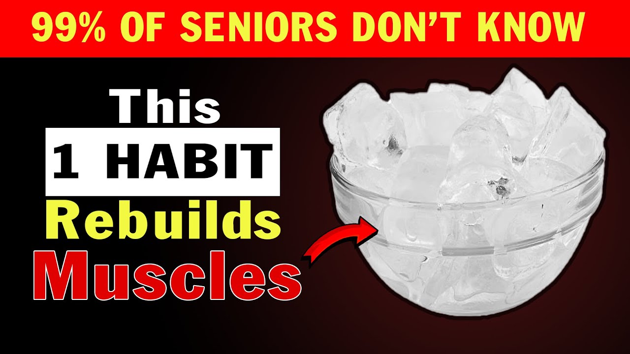SENIORS, JUST 1 Daily Habit To Restore Muscle Strength Like You're 40 Again | Senior Health