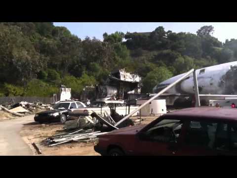 Passenger flight 283 minutes after crash