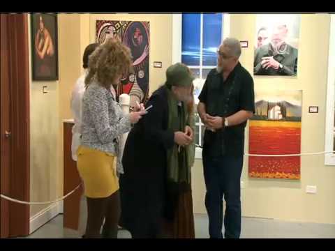 Fidel Castro visita la Galeria del Happy Hour - América TeVé