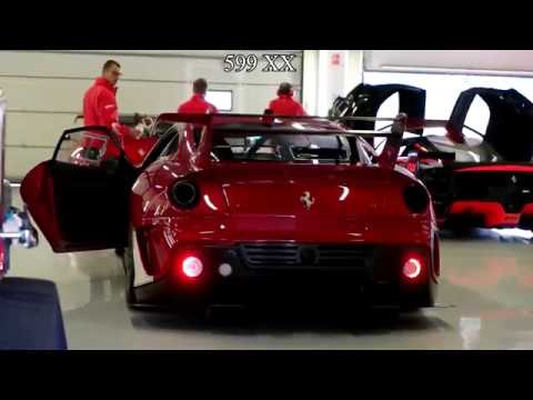 F1 vs 599XX vs FXX vs FXXK | Ferrari V12 sound battle