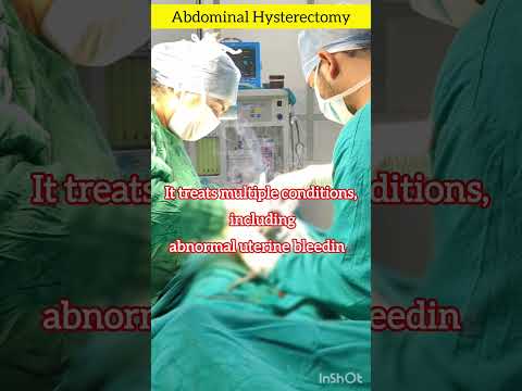 Uterus removal Surgery (Abdominal Hysterectomy) by Dr Rakshita Malik #doctor #mbbs #gynaecologist