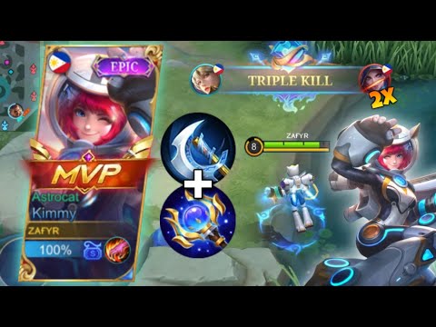 2X TRIPLE KILL! KIMMY CRITICAL BUILD! - KIMMY GAMEPLAY - KIMMY BEST BUILD
