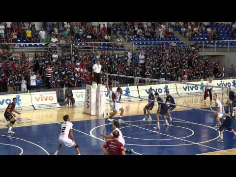 Superliga de Vôlei Masc.2011/2012 // VIVO MINAS 3 x 0 U F J F