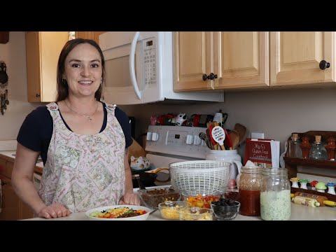 How to make my Gluten Free Taco Salad and Dressings!