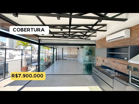 COBERTURA DUPLEX TODA REFORMADA, DE ALTO PADRÃO, EM EXCELENTE LOCALIZAÇÃO EM IPANEMA.