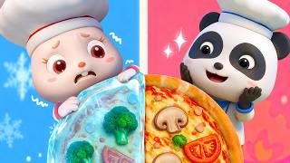 Download lagu Hot VS Cold Challenge | Good Habits Song | Opposites Song | Kids Songs | BabyBus mp3