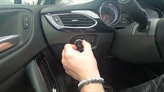 How to Enable or Disable Rear Anti-fog Lights in Opel Astra K ( 2015 – 2022 )  - Use AntiFog Lights