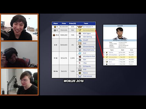 CoreJJ's funny story about 2016 Samsung Galaxy (SSG) practicing vs NA Academy teams.