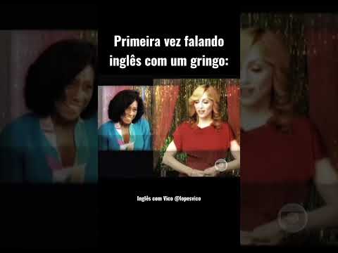Inspiração do dia: Glória Maria falando inglês sem medo! #inglescomvico #gloriamaria #madonna