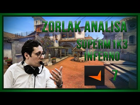 [PT] zorlaK Analisa: SUPERM1K3- FACEIT LVL 7 em INFERNO [Demo do Dia]