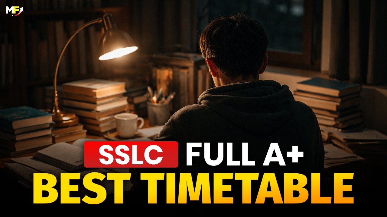 Best Timetable for SSLC Students 2026 | Study Plan