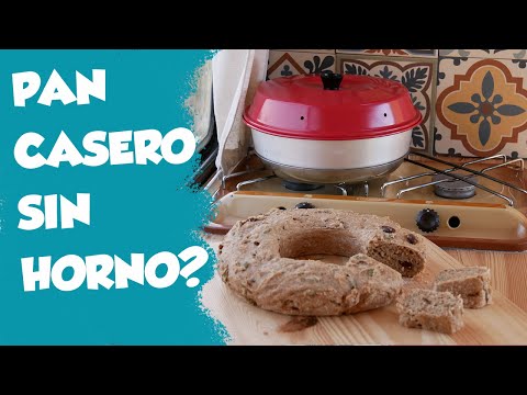 How to make bread in a van with the stove top oven Omnia Sweden