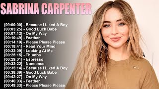 Download lagu Sabrina Carpenter 🌸 Greatest Hits 2025 ✨ Full Album of Dreamy Pop & Honest Storytelling mp3