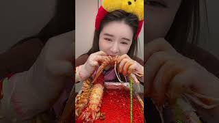 FOOD Ăn tôm cùng Na Na #delicious #food #yummy #mukbang #foodshorts