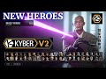TONS OF NEW KYBER HEROES Heroes Vs Villains Star Wars Battlefront II