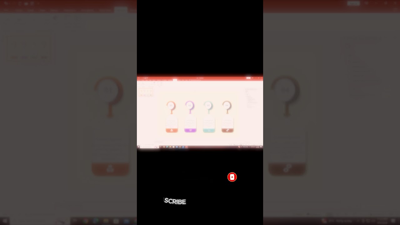 How to make animated infographic template in POWERPOINT in just simple steps  #powerpointtemplate