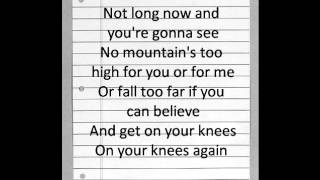 Newsboys- On Your Knees (lyrics)