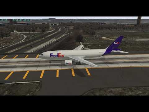 [XP11] Inibuilds A300-600F Memphis Landing