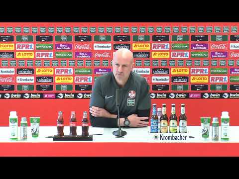 Pressekonferenz vor dem Heimspiel gegen den KFC Uerdingen