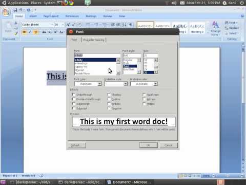 comment installer office 2007