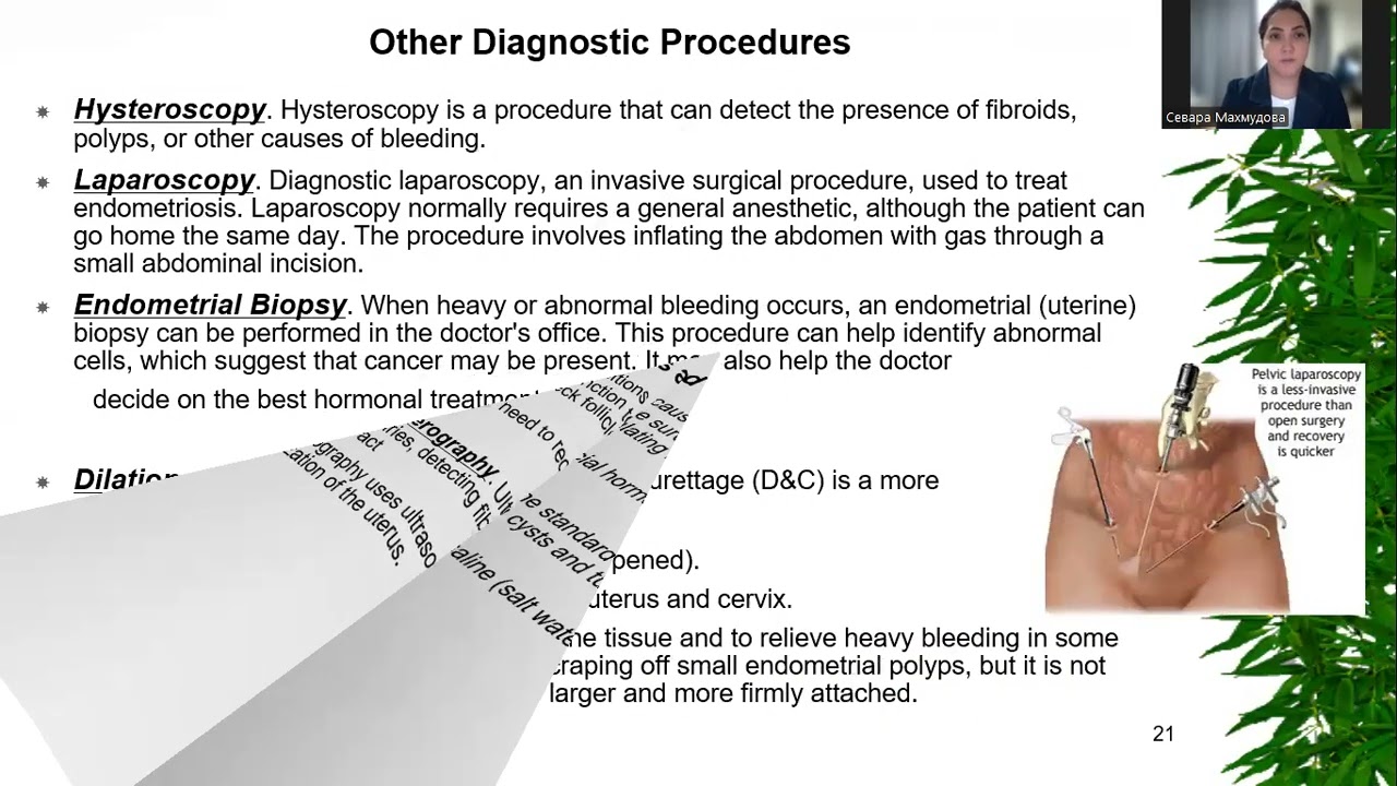 Menstrual cycle and its irregularities