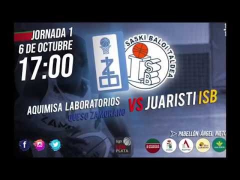 Previa Jornada 1: Aquimisa Laboratorios Queso Zamorano vs Juraspi ISB
