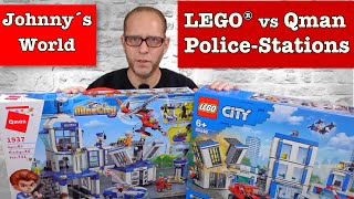 LEGO® vs. Qman - Battle of the Police Stations 60246 vs. 1937